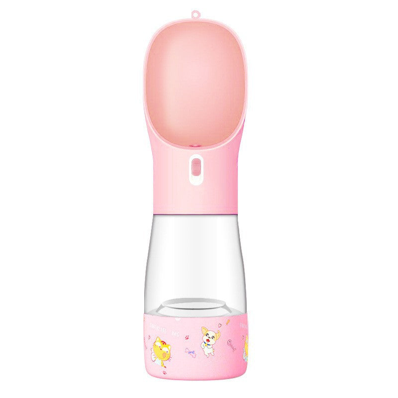 Portable Pet Dog Water & Food Bottle