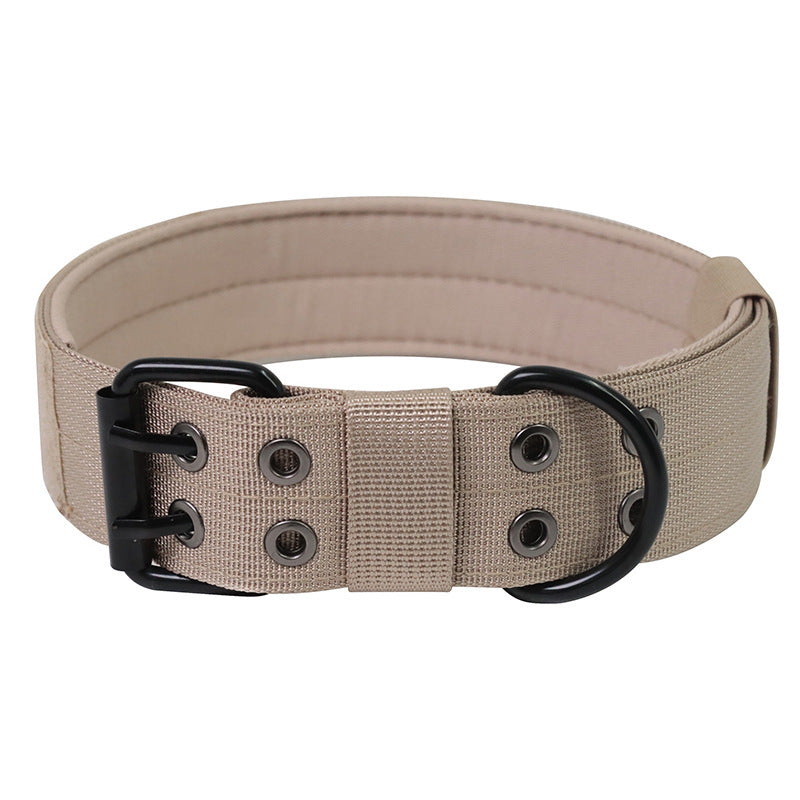 Military-Style Adjustable Dog Collar