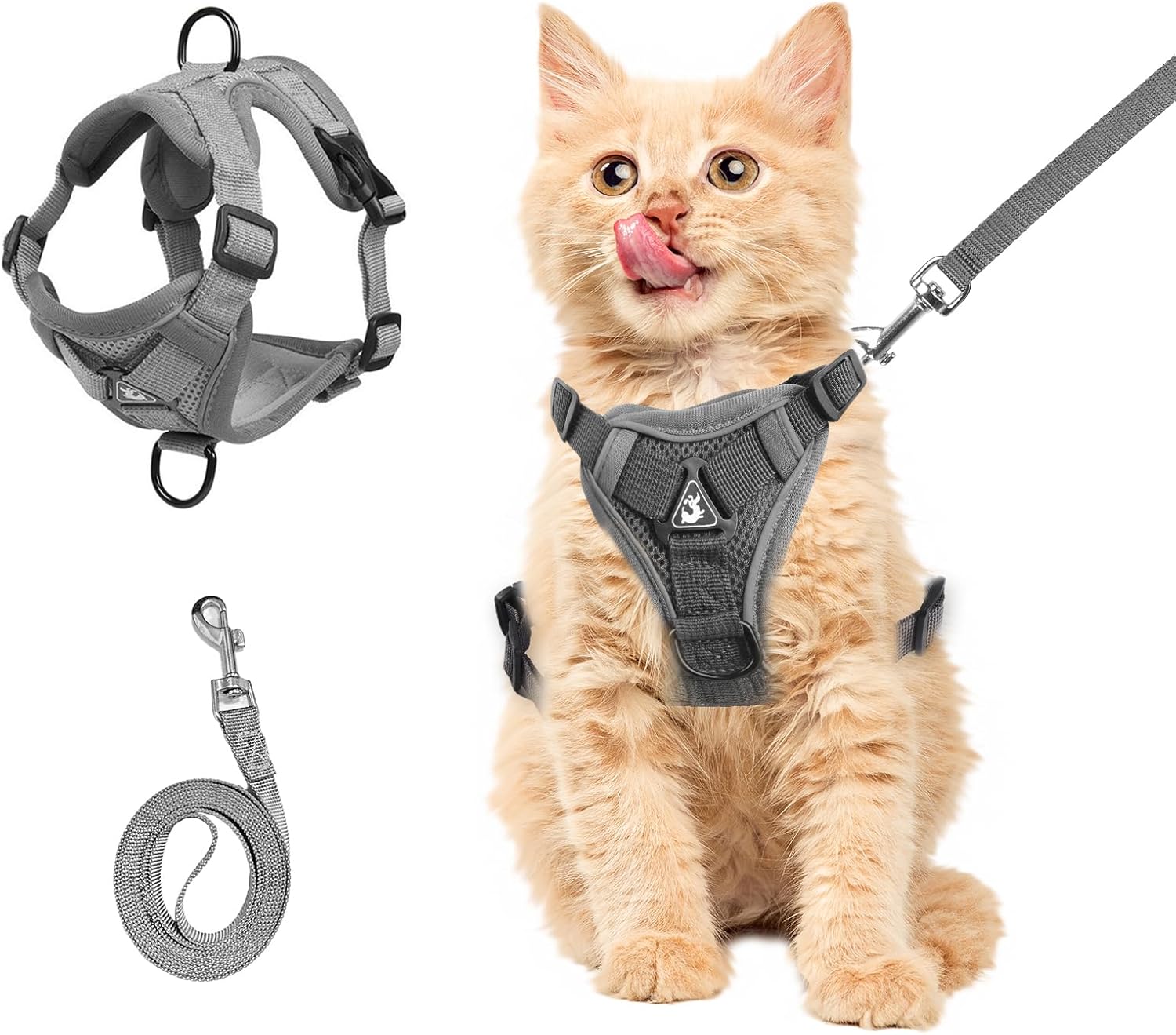 Breathable Cat Harness & Leash Set