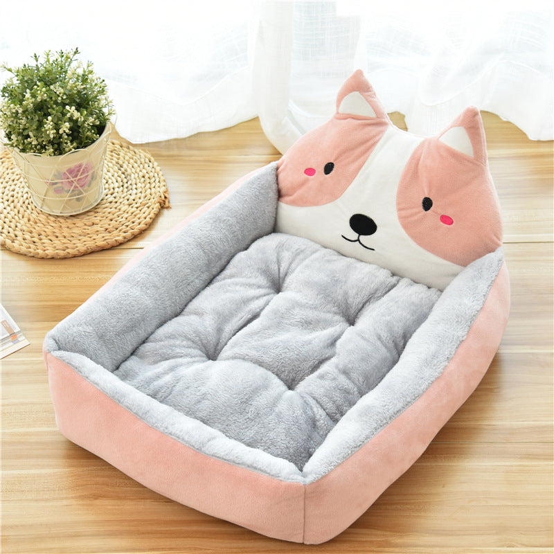 Large Plush Pet Bed