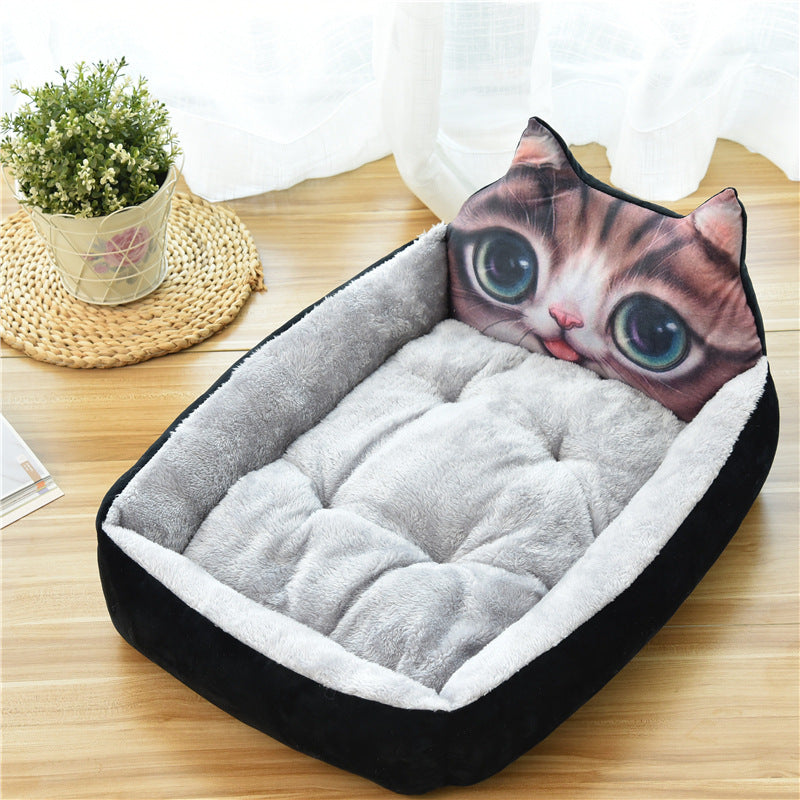 Large Plush Pet Bed