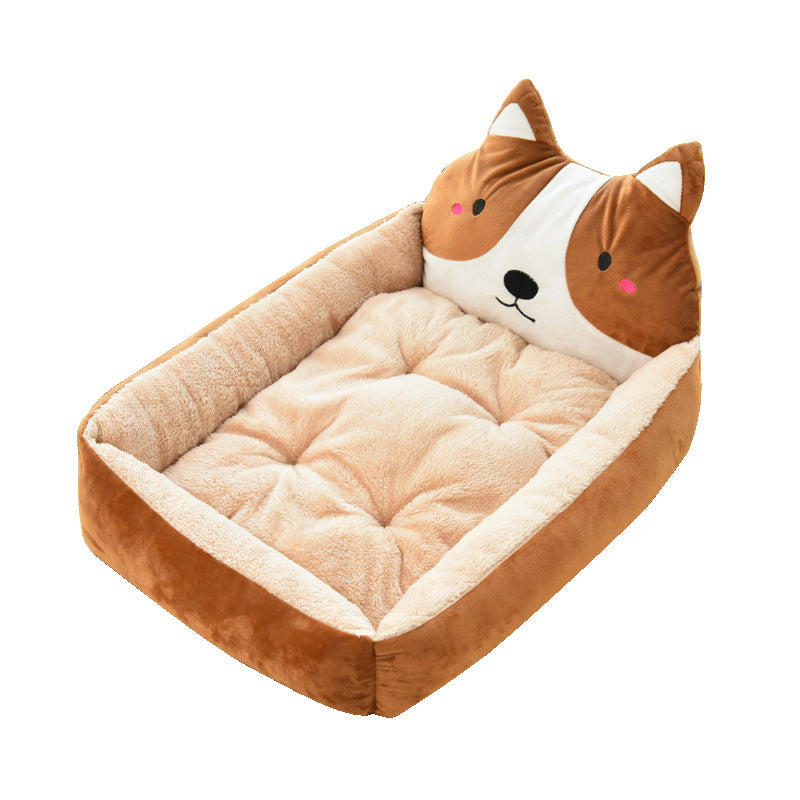 Large Plush Pet Bed