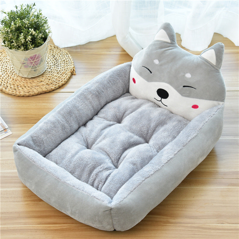 Large Plush Pet Bed