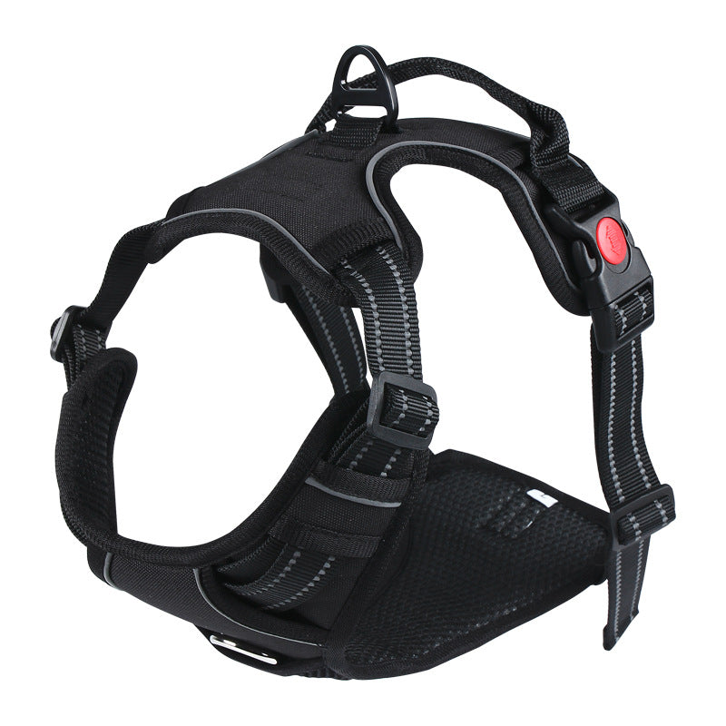 Reflective Oxford Cloth Dog Harness & Leash Set
