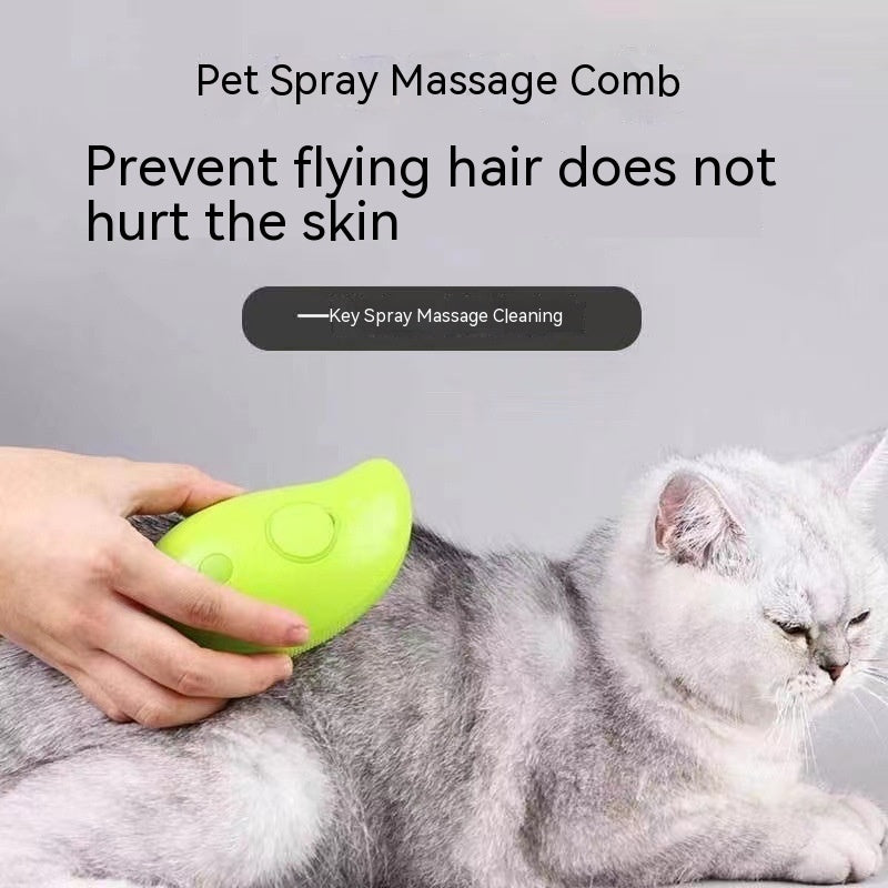 3-in-1 Electric Pet Grooming Brush