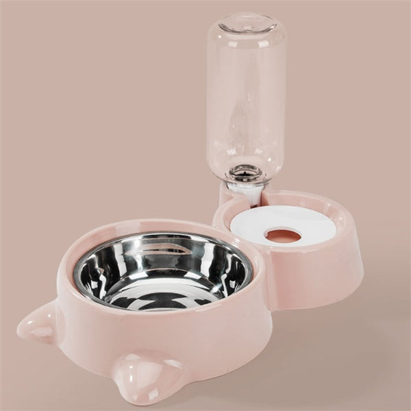 Ball-Type Automatic Water Refill Dog Bowl