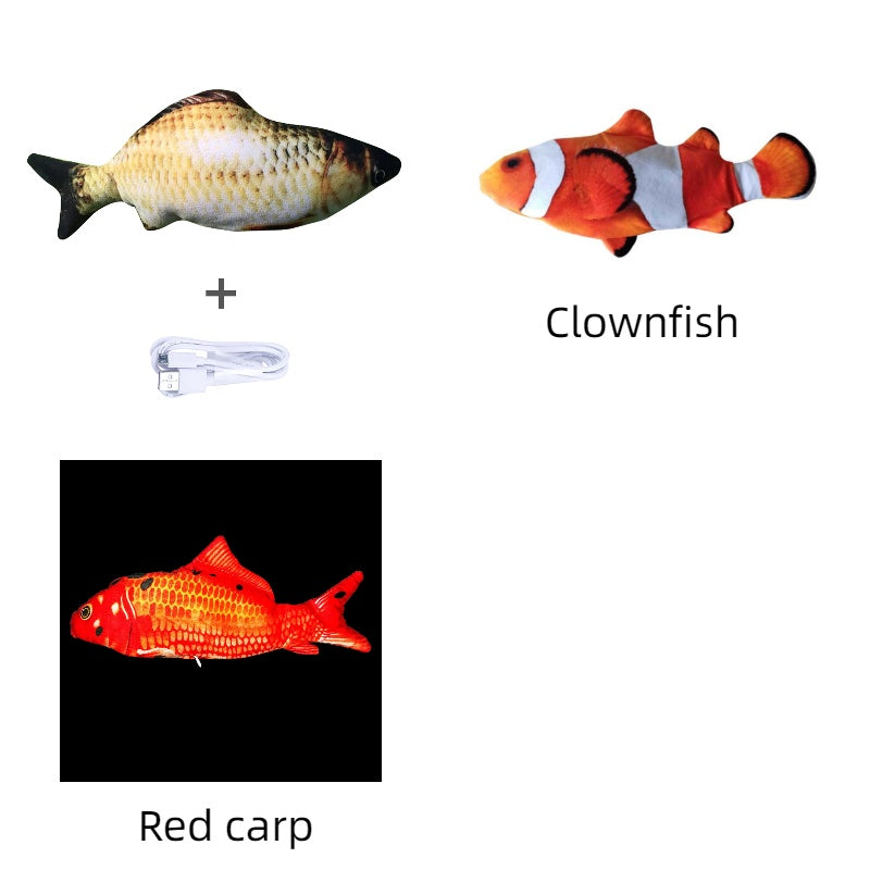 Electric Jumping Fish Cat Toy