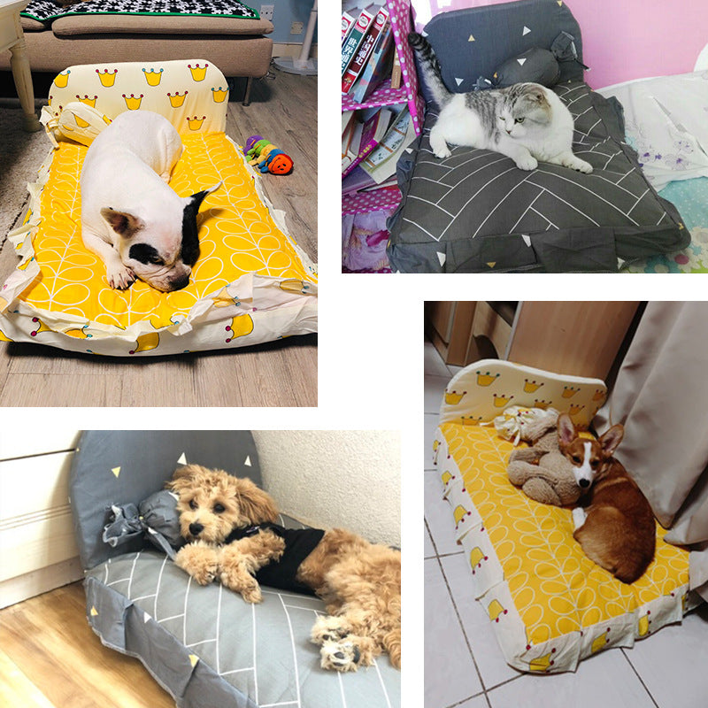 Teddy Plush Pet Bed
