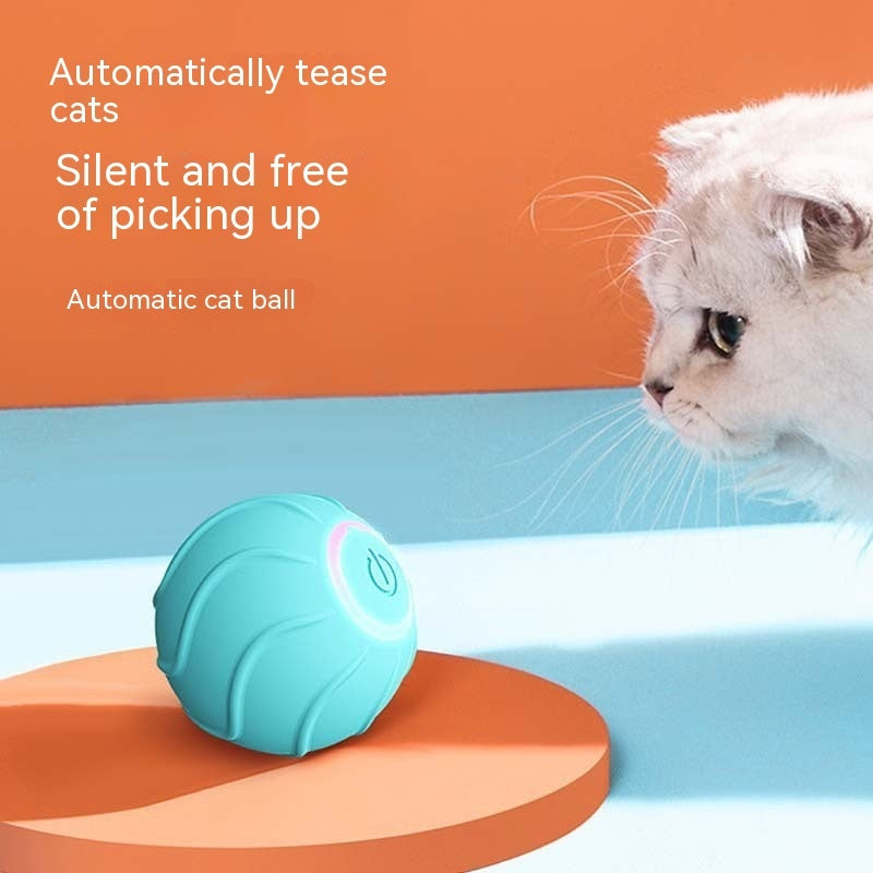 Automatic Rolling Cat Toy Ball