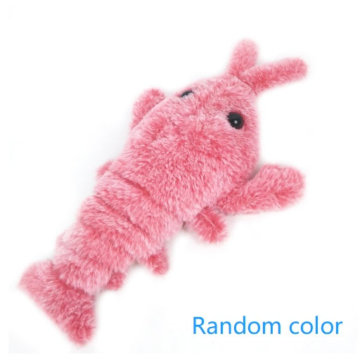 Electric Jumping Shrimp Cat Toy