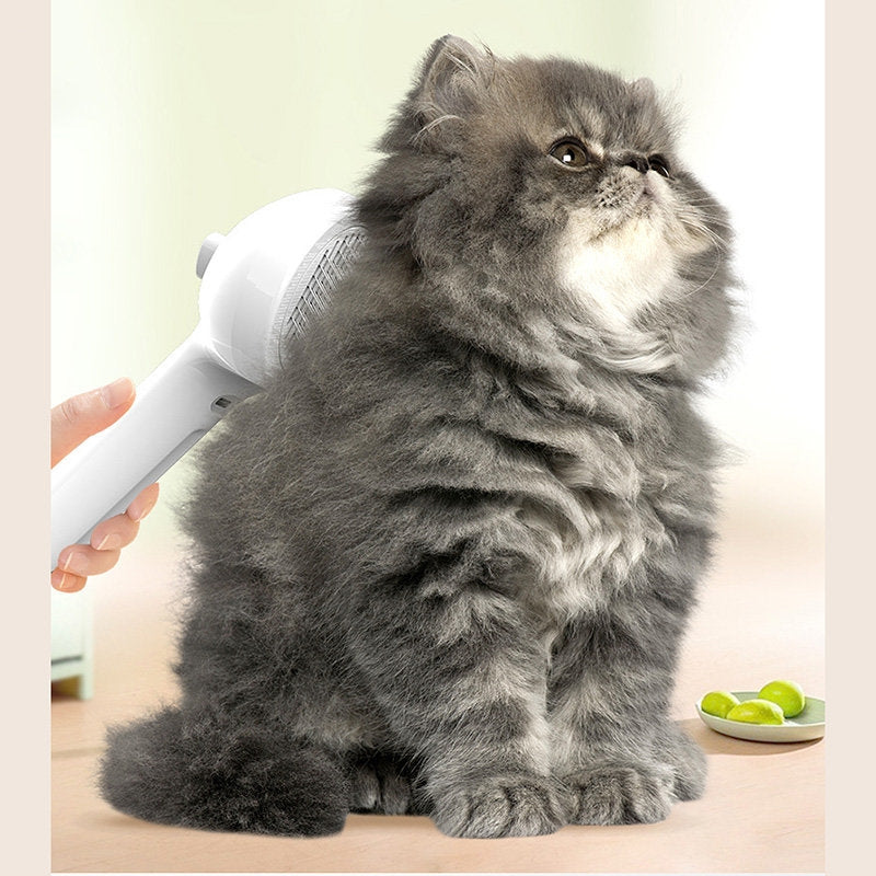 Self-Cleaning Pet Grooming Comb
