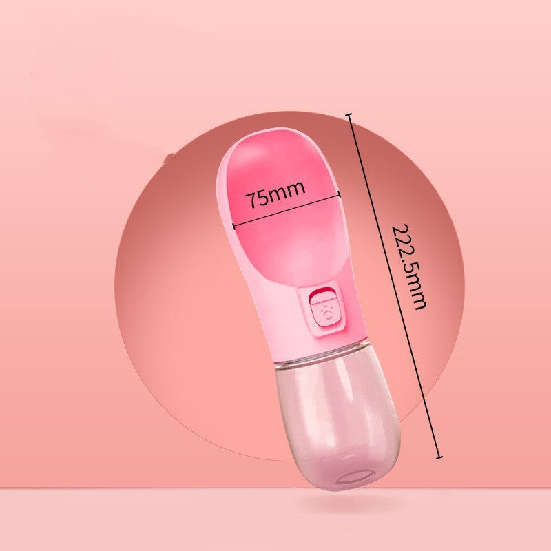 Portable Pet Dog Water & Food Bottle