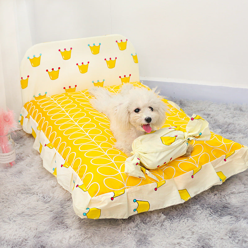 Teddy Plush Pet Bed