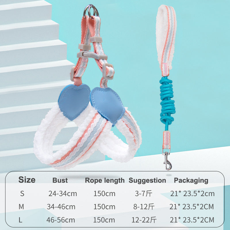 Breathable Dog Harness & Leash Set