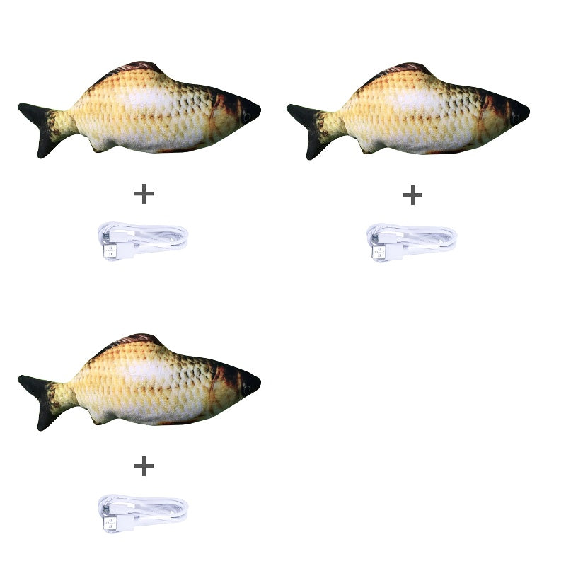 Electric Jumping Fish Cat Toy