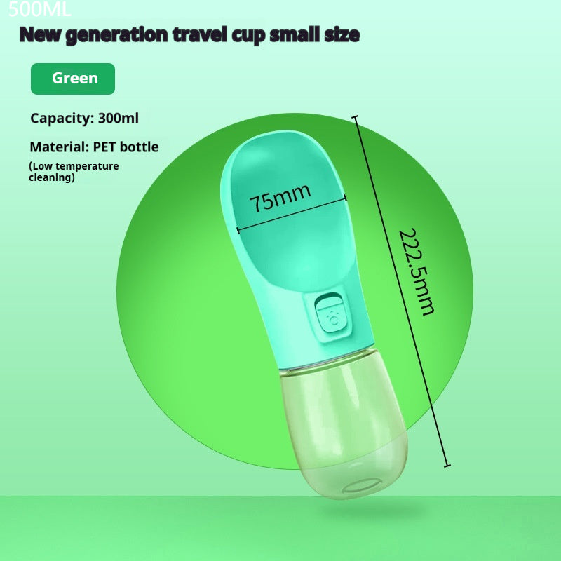 Portable Pet Dog Water & Food Bottle