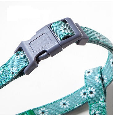 Adjustable Nylon Cat Harness & Leash Set