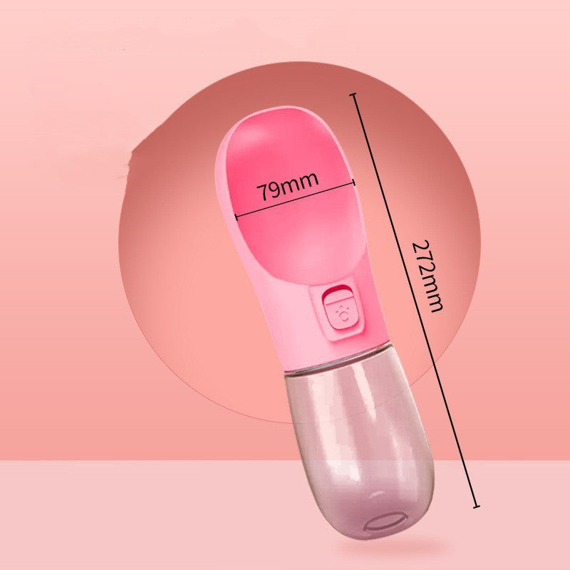 Portable Pet Dog Water & Food Bottle