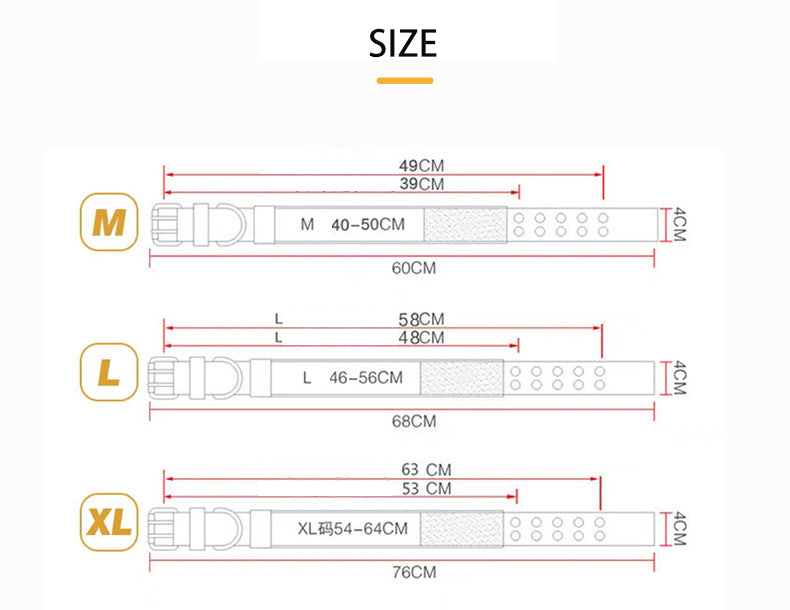 Military-Style Adjustable Dog Collar