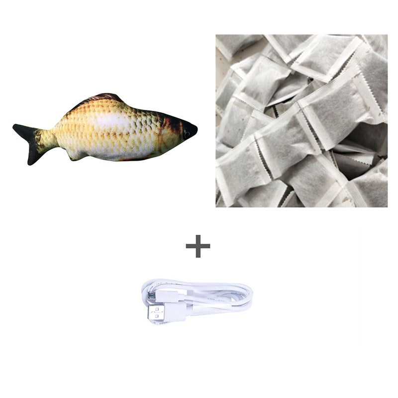 Electric Jumping Fish Cat Toy