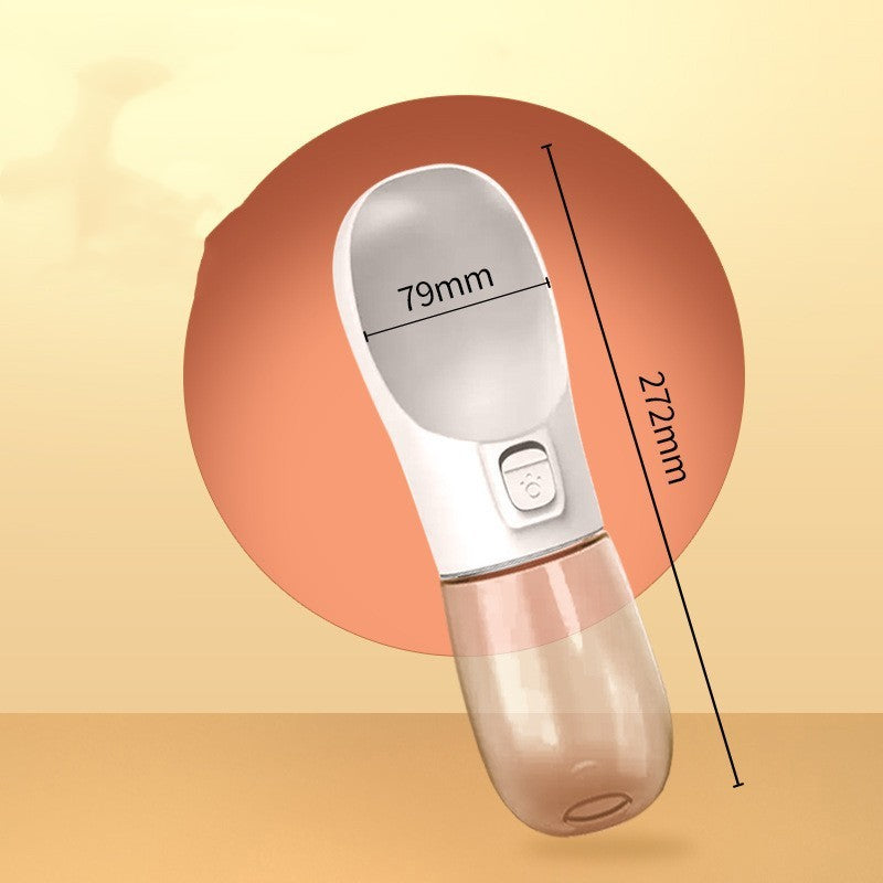 Portable Pet Dog Water & Food Bottle