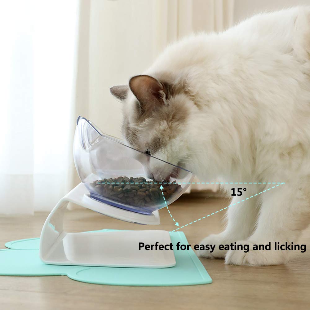 Non-Slip Elevated Double Pet Bowl