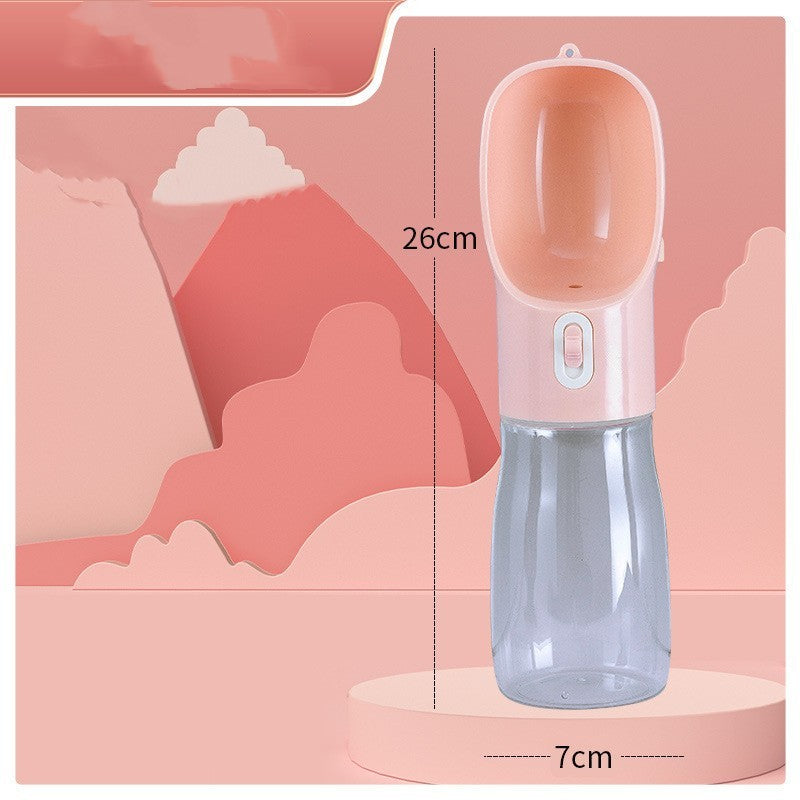 Portable Pet Dog Water & Food Bottle