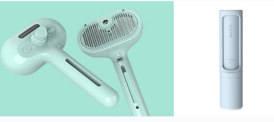 Self-Cleaning Pet Grooming Comb