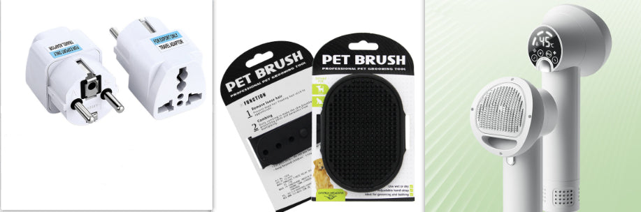 Smart Pet Hair Dryer & Grooming Comb
