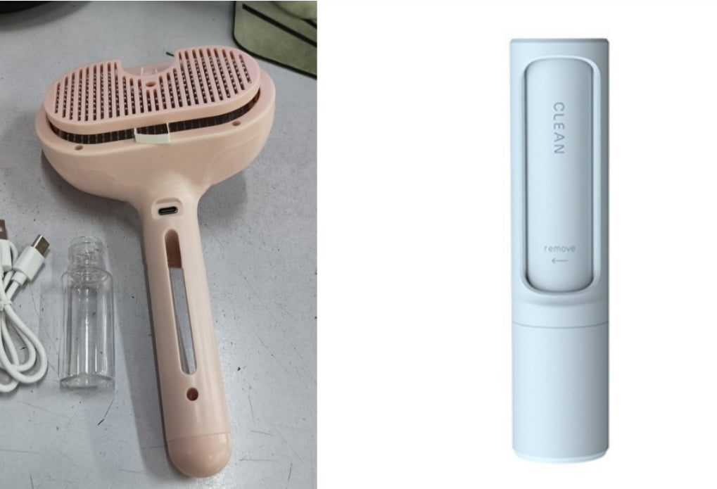Self-Cleaning Pet Grooming Comb