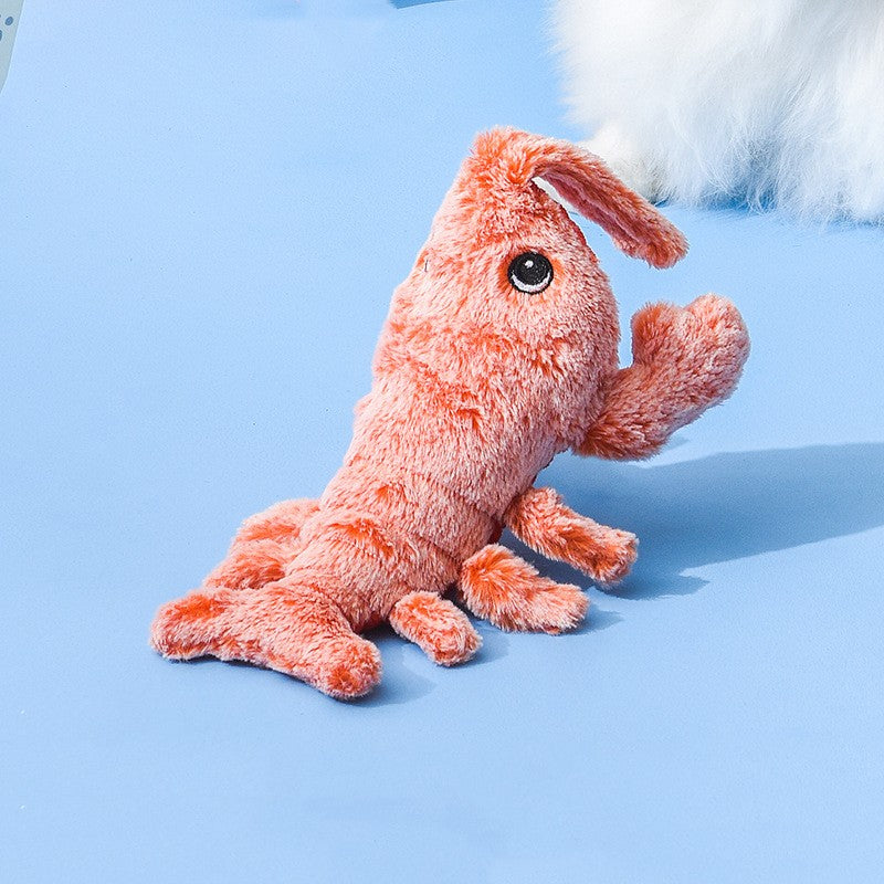 Electric Jumping Shrimp Cat Toy