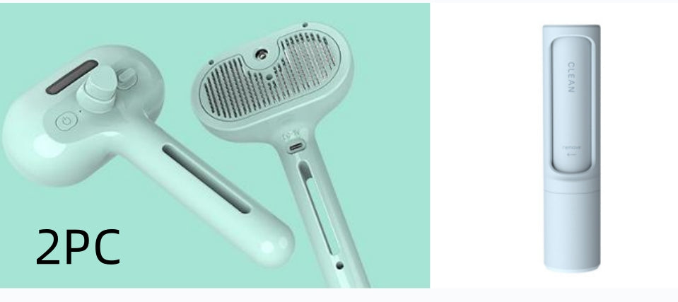 Self-Cleaning Pet Grooming Comb