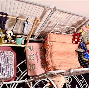 Dog & Cat Kennel Swing Bed