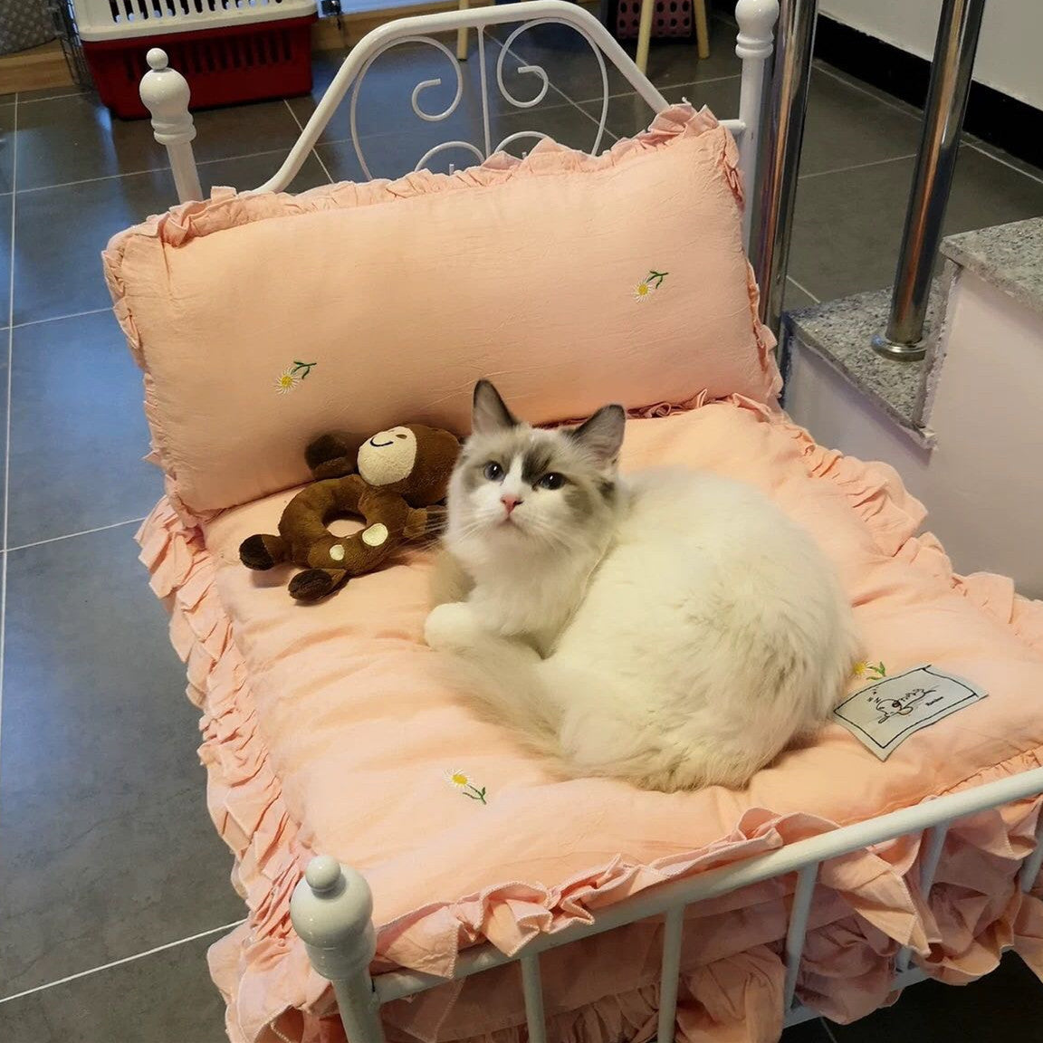 Dog & Cat Kennel Swing Bed