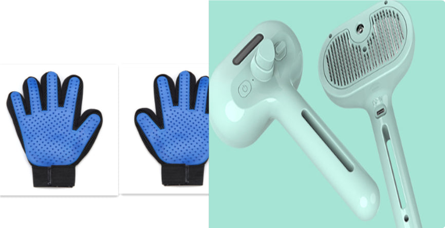 Self-Cleaning Pet Grooming Comb