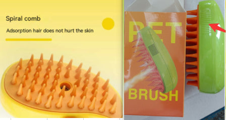 3-in-1 Electric Pet Grooming Brush