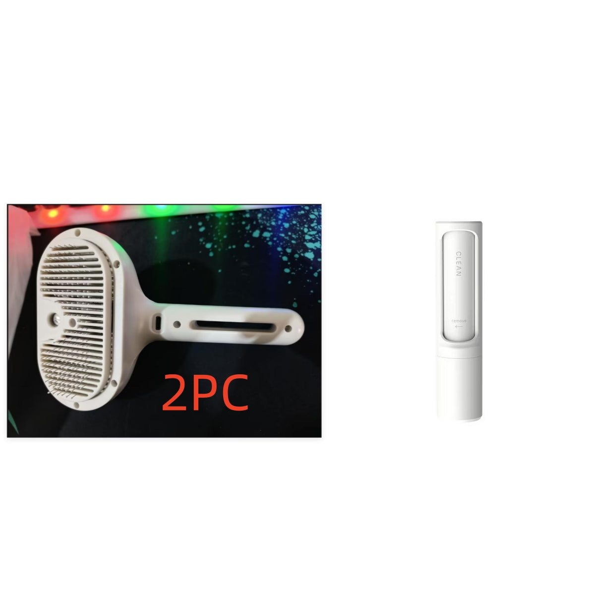 Self-Cleaning Pet Grooming Comb