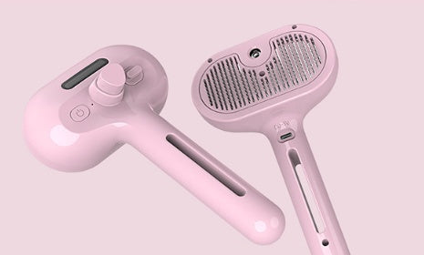 Self-Cleaning Pet Grooming Comb